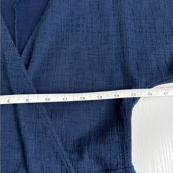 Madewell Women’s Cross-Front Flutter Sleeve Mini Dress Size Small - Picture 10 of 12